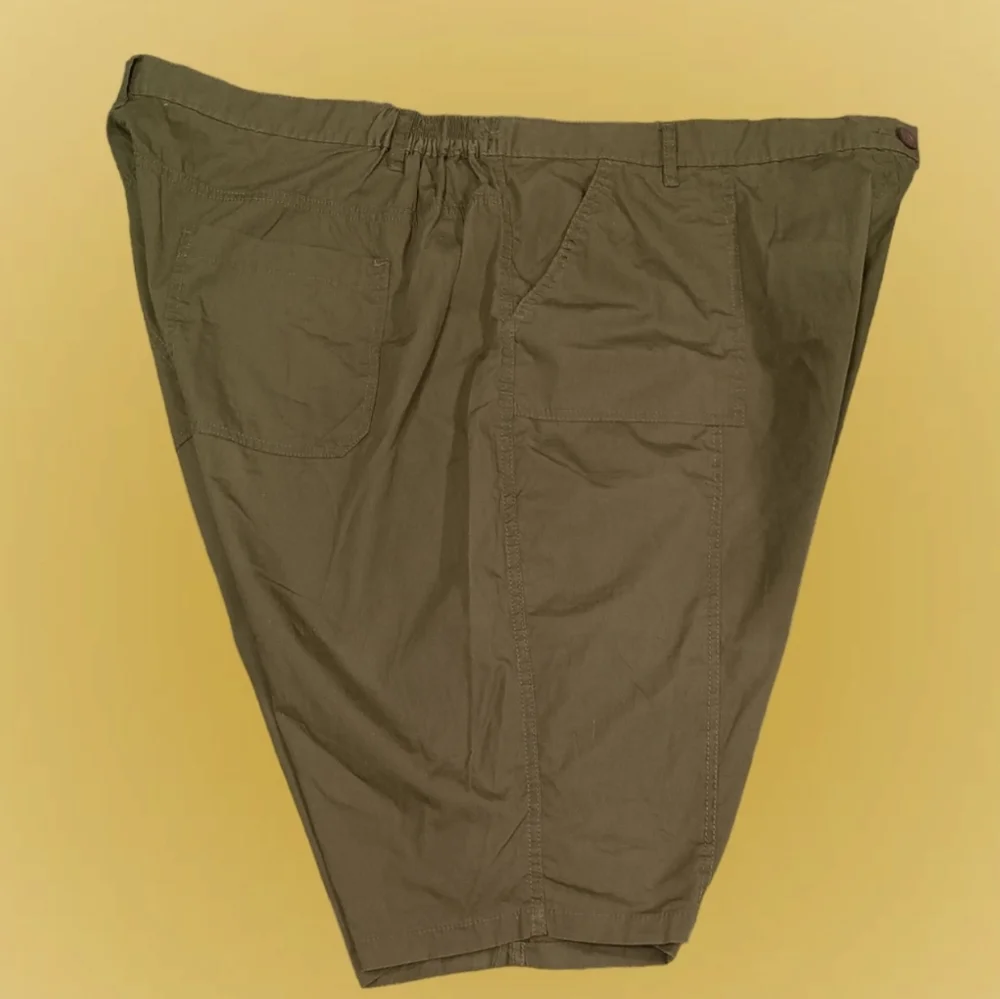 Anthology Cargo Short Pants Plus Size Women's 28 Army Green Lightweight - NWOT - Picture 2 of 10